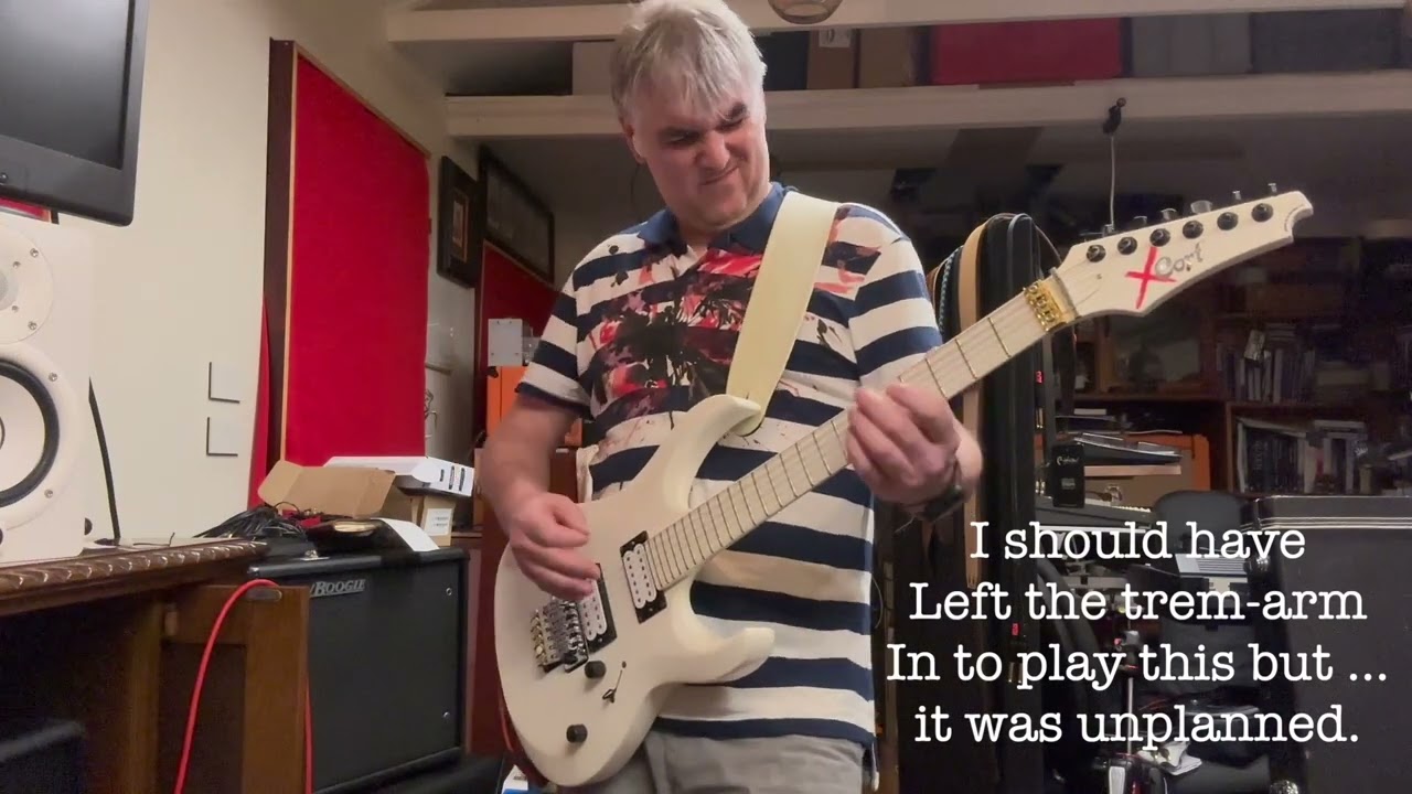 Cort XMP1 some noodling on 1991 Van Halen and Paul Gilbert