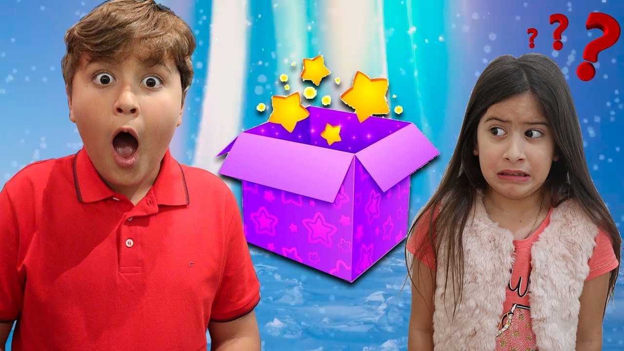 UMA CAIXA MÁGICA PARA MARIA CLARA E JP ♥ Magic box for children