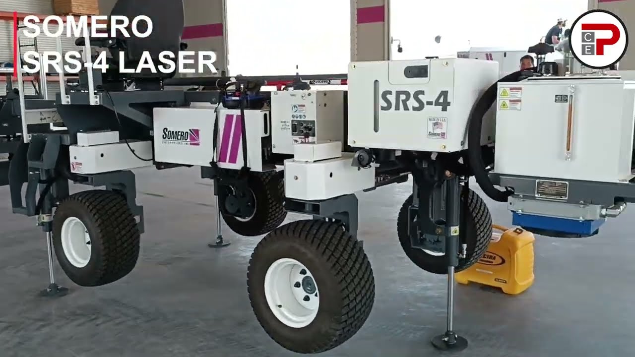 Somero SRS-4 laser screed -Premier Concrete Equipment