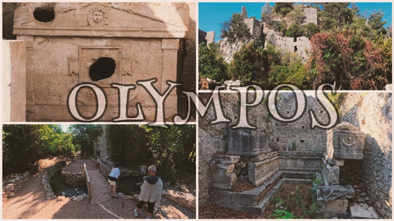 Olympos Antik Kenti 🏛️Motosikletle Akdeniz'den Ege'ye Uzanan 2700 km Antik Yolculuk Bölüm 10