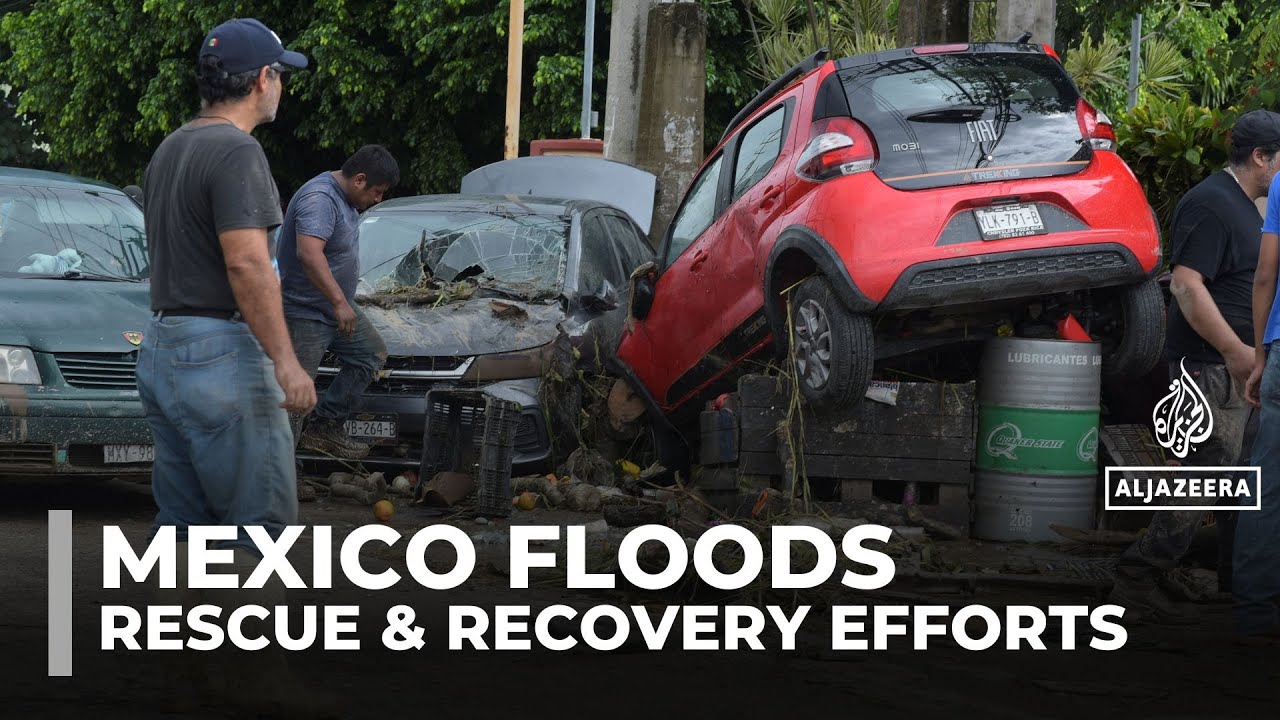 At least 41 people killed in flooding caused by tropical storms in Mexico