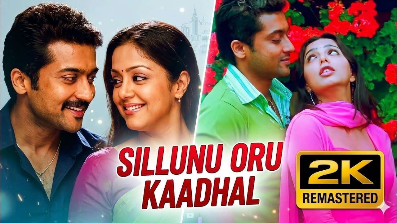 Sillunu Oru Kaadhal 2K Remastered Full Movie | Suriya | Jyothika | Bhumika | A.R. Rahman