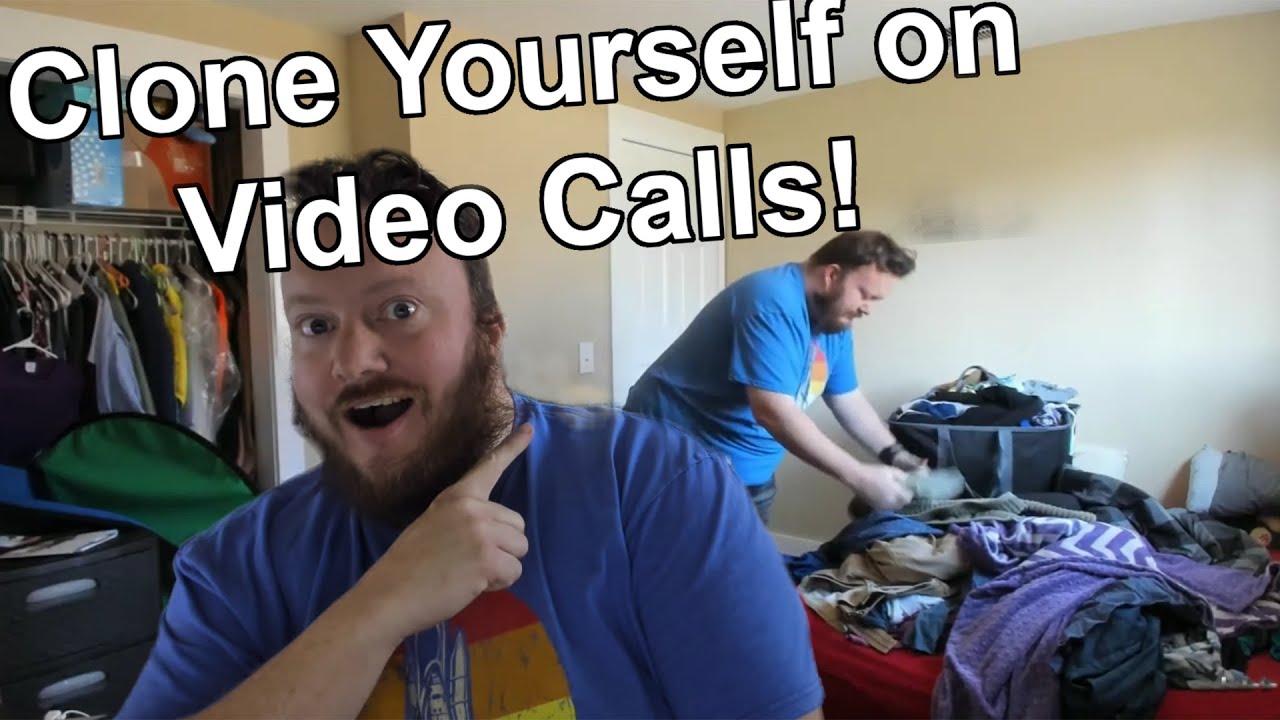 Clone Yourself for a Video Call! (Teams, Skype, Zoom)