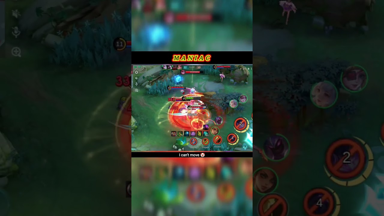 I can&rsquo;t move 🤡 #mobilelegends #mlbb #martis #maniac