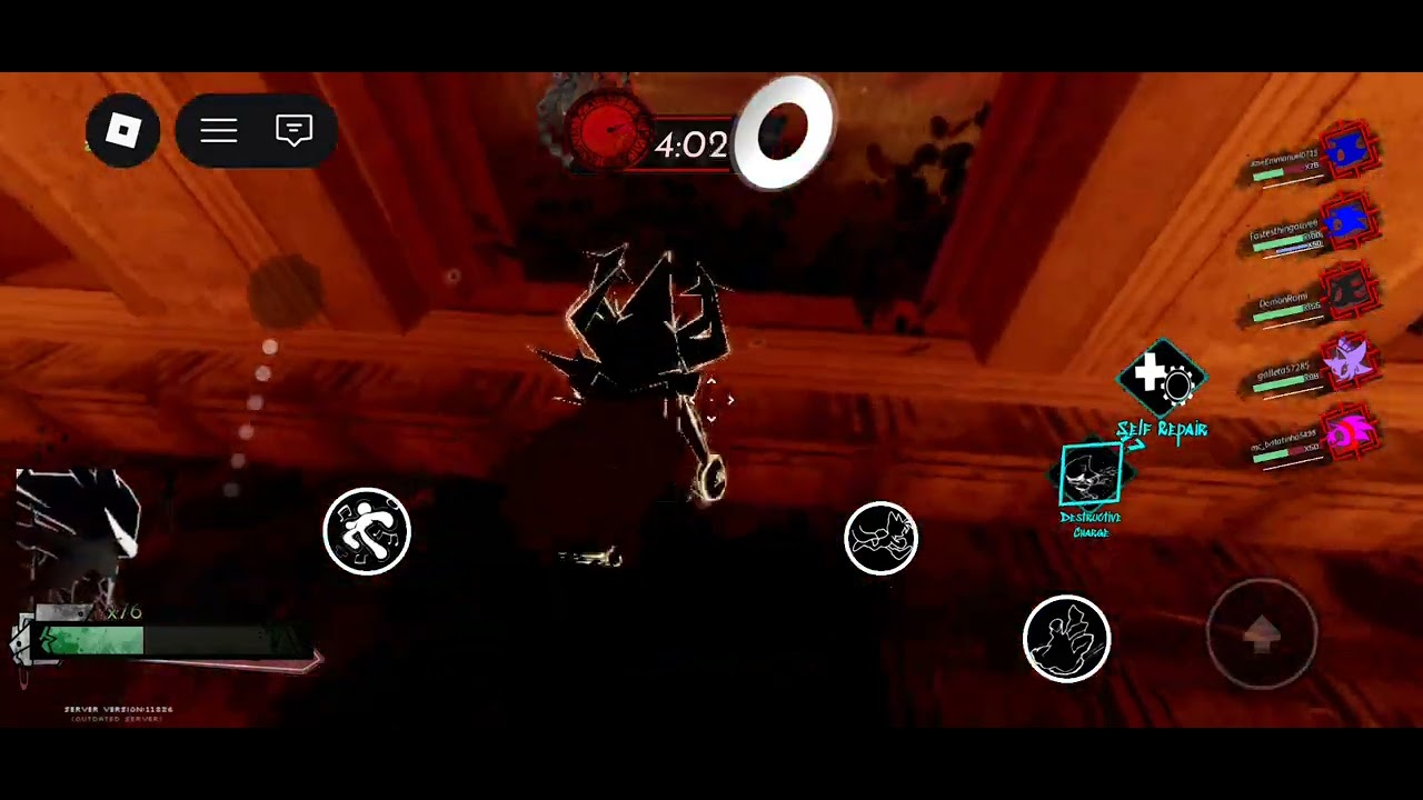 Jogando de metal sonic no OM
