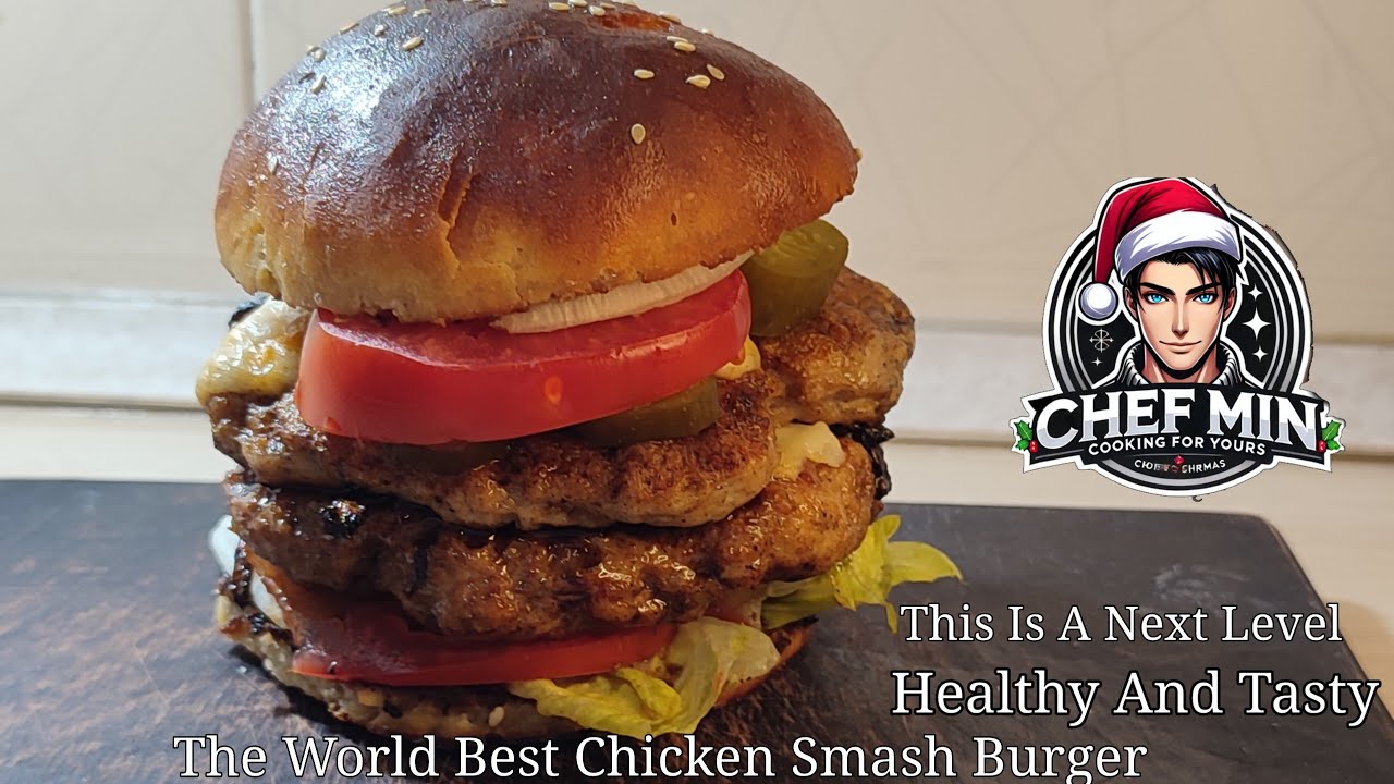 How To Make Tastiest Chicken Smash Burger. You Are never Find Like This