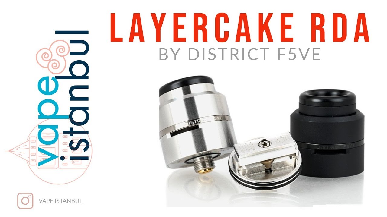 CSMNT LAYERCAKE RDA by District F5VE  (inceleme /  kurulum / tanıtım)