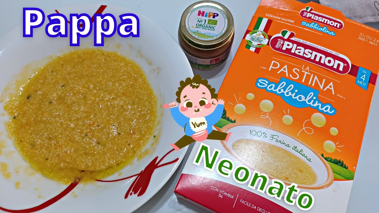 Come Fare La PAPPA Per NEONATI Ricetta Base SVEZZAMENTO Declinabile A Seconda Dei Gusti
