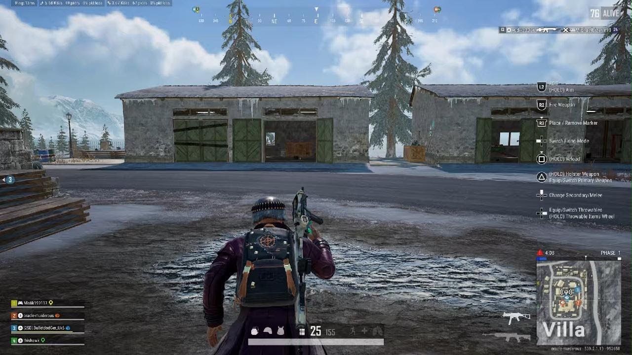PUBG: oracle-murderous + bulletdodger, school boy error, 3rd again