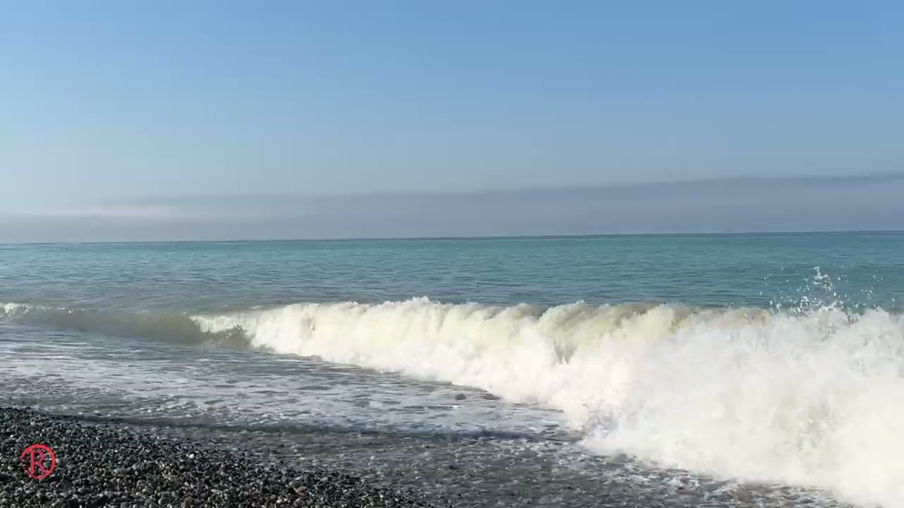 Sea Sounds and Pebbles: Warm Morning for Relaxation!)