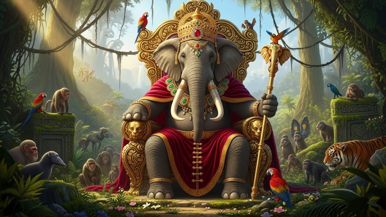 🐘👑 O NASCIMENTO DE UM REI! 😱✨ Coragem, Destino e Uma Grande Jornada 🌍🔥