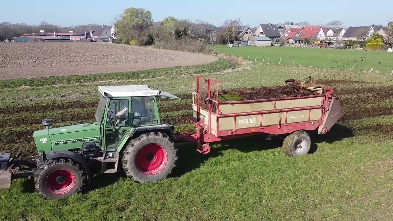 Mistfahren | Fendt Favorit 309 LS Turbomatik | Agrarvideos Münsterland