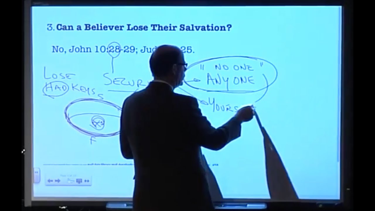 CAN A CHRISTIAN LOSE THEIR SALVATION?