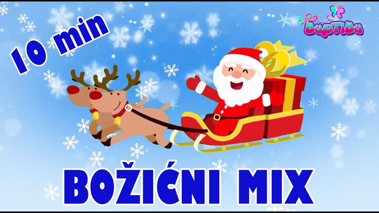 Božićni mix, 10 Min Najboljih Božićnih pjesama, Zvončići, Dolove i Brijeg, Sretna Zima, Sveti Niko