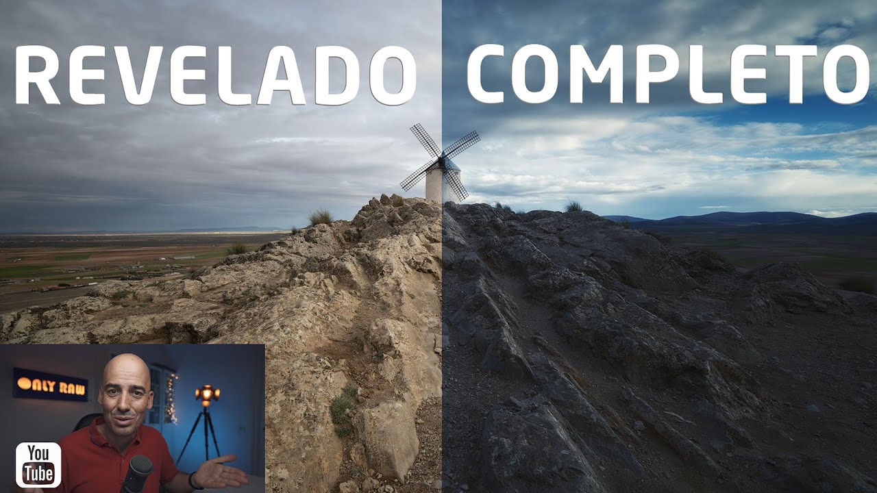 EDITAR fotos en PHOTOSHOP | PROCESADO fotográfico COMPLETO de un RAW 😯😯