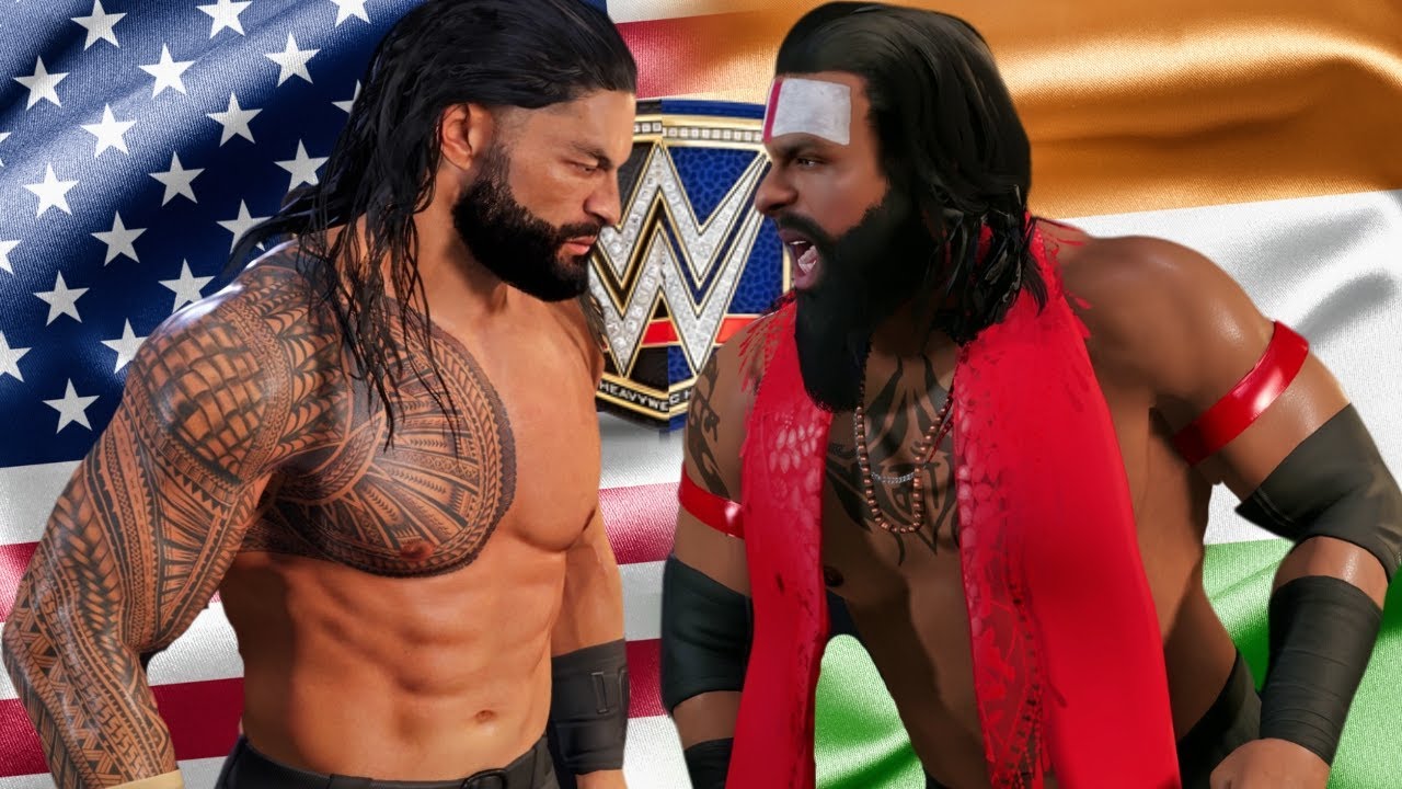 WWE 2K22 Gameplay Sher Vs Tribal King