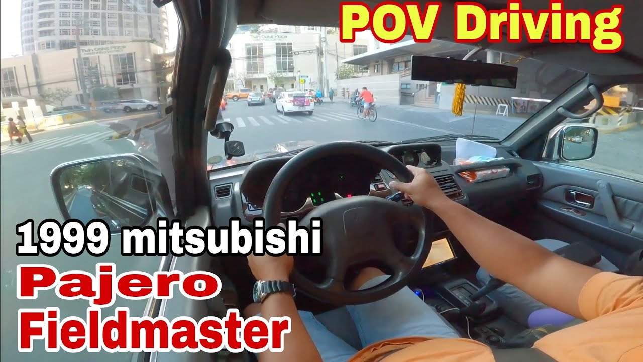 1999 Mitsubishi Pajero Fieldmaster- POV Driving.