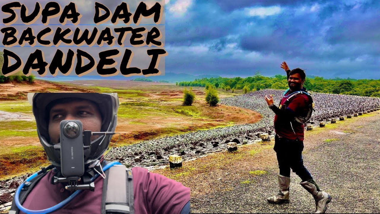Supa dam | back water | ride | monsoon ride | Dandeli #monsoonride #dandeli #adventure