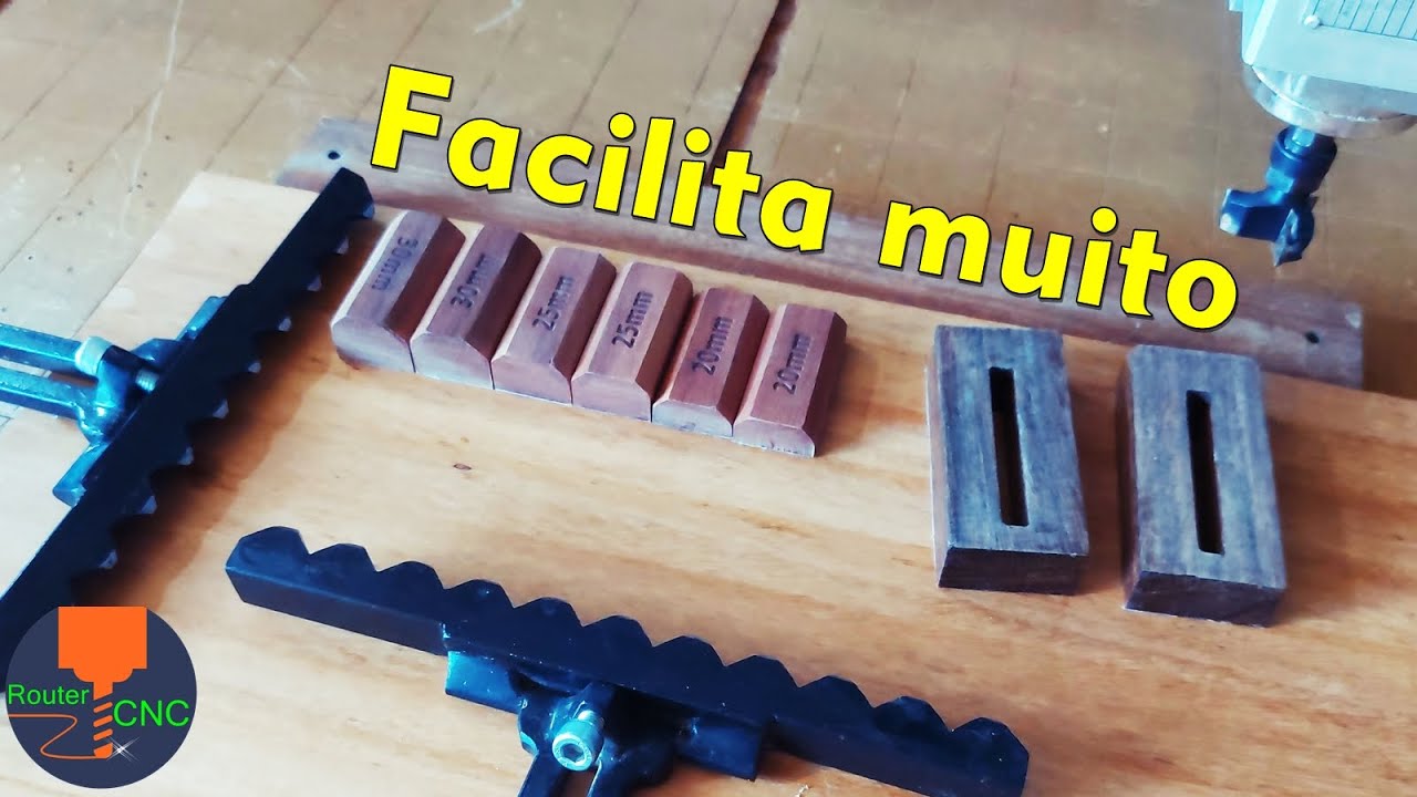 Como fixar peça de forma segura e eficiente na CNC Router