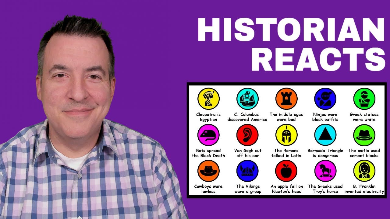 Every Historical Misconception Debunked in 10 Minutes - Paint Explainer Reaction