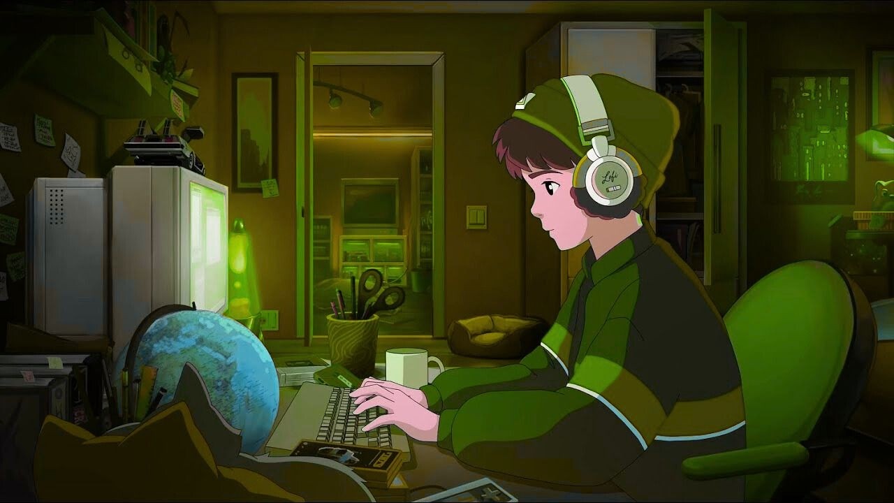 Productivity Boost 📖 Lofi Study Beats for Deep Concentration Lofi Study Room [study/work/relax]