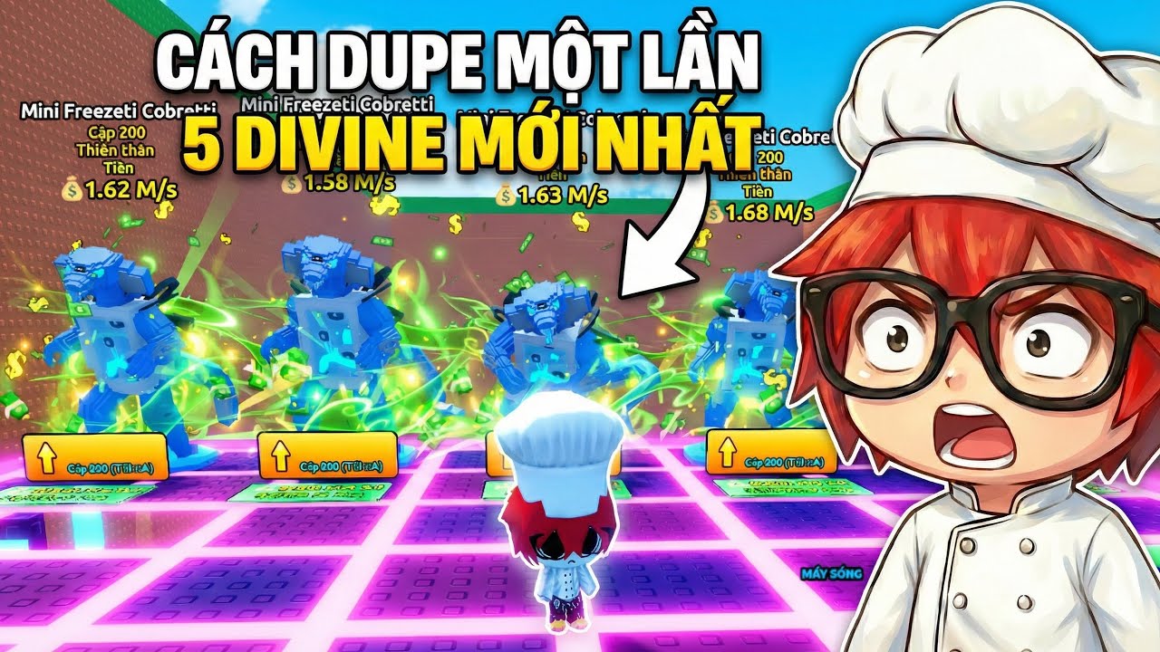 TÔI DUPE ĐƯỢC TẬN 5 CON DIVINE MỚI NHẤT TRONG SÓNG THẦN BRAINROT ROBLOX
