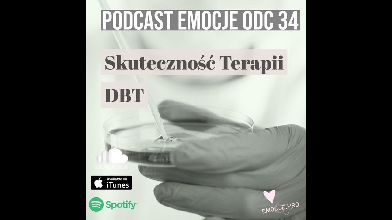 34. Podcast Emocje: Skuteczność Terapii Dialektyczno-Behawioralnej DBT