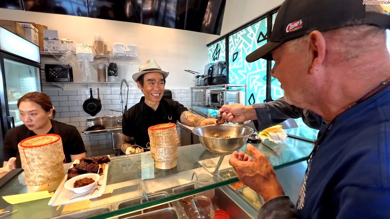 Thai & Lao Street food / New restaurant in Fresno, California.