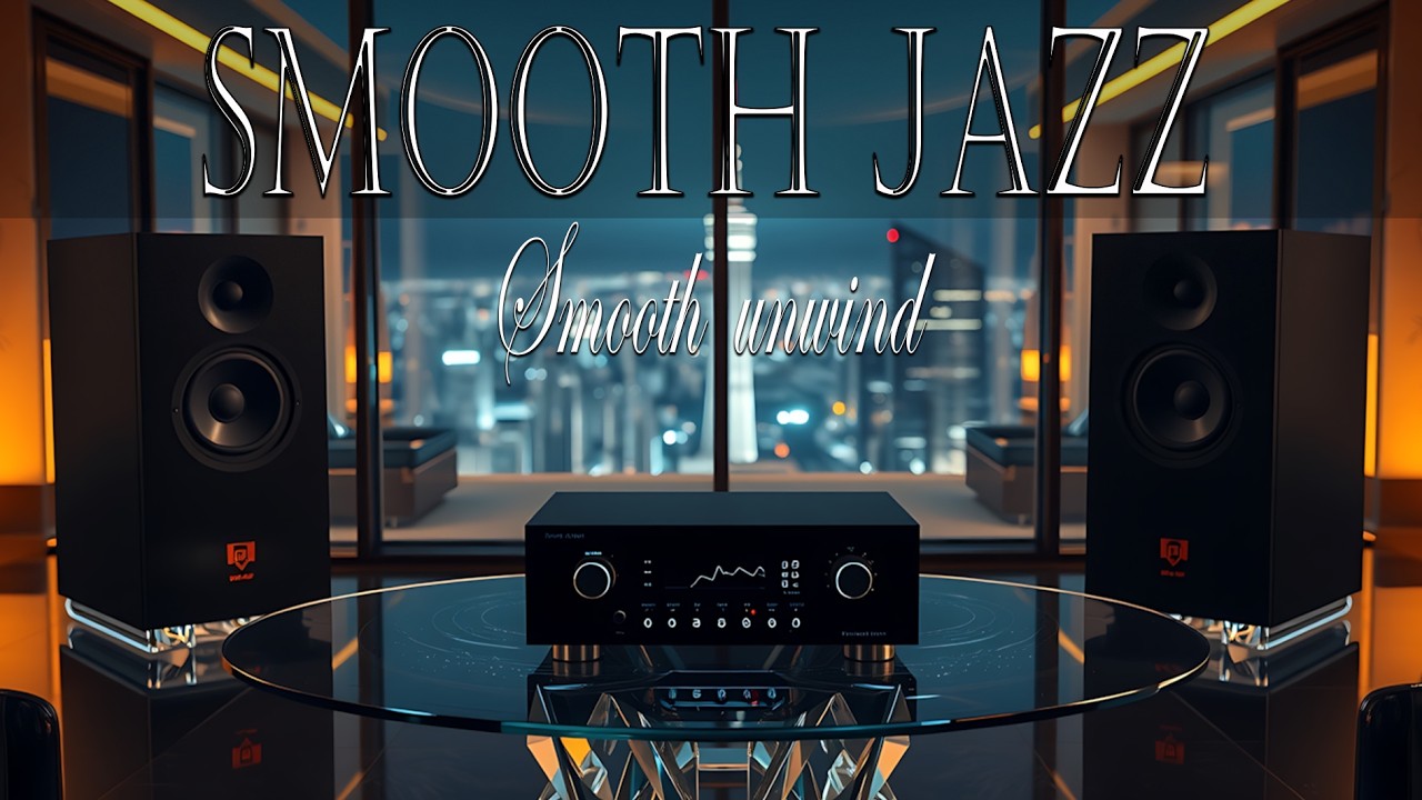 Smooth Jazz x Soul R&B – Cozy Night Grooves Instrumental for Deep Relaxation