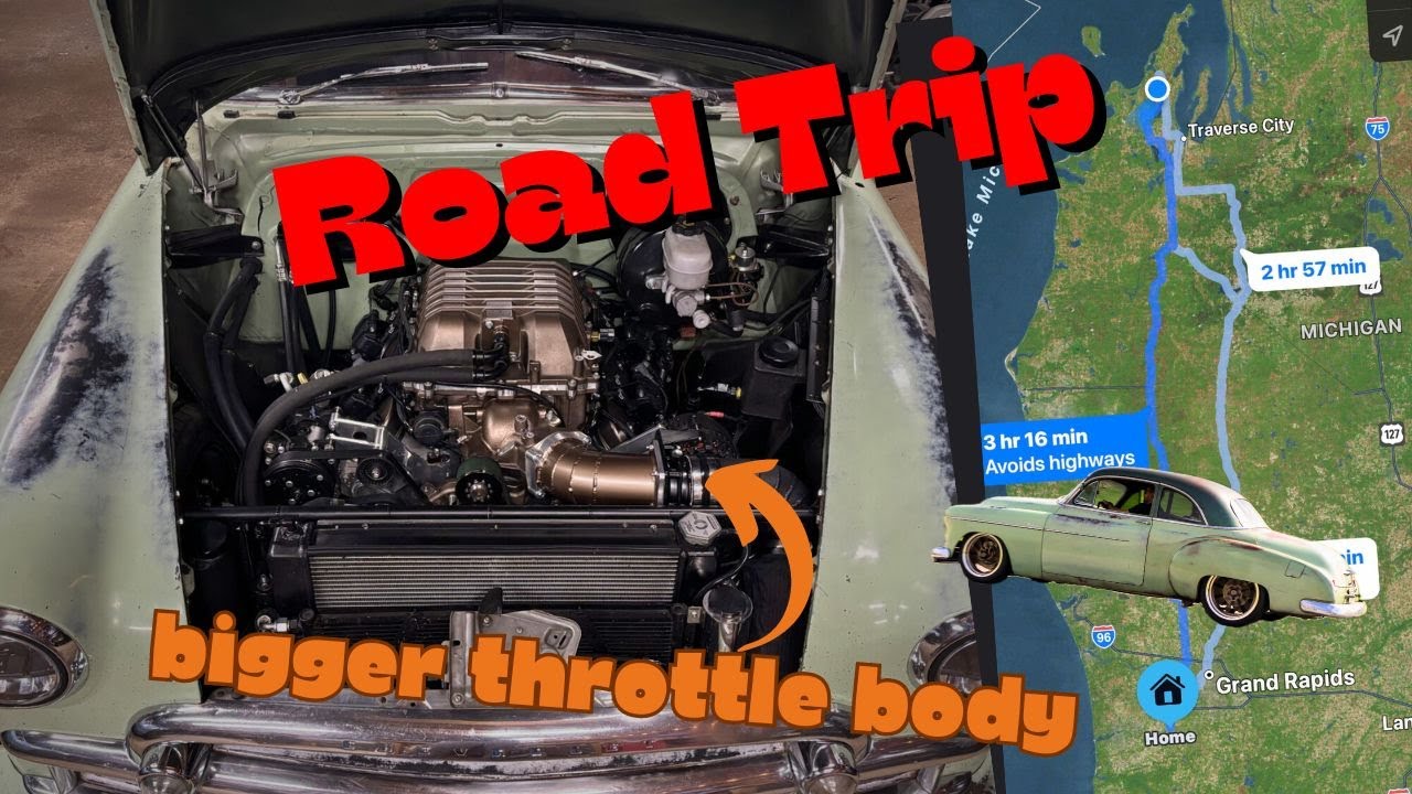 DBW throttle body adapter and Road Trip!