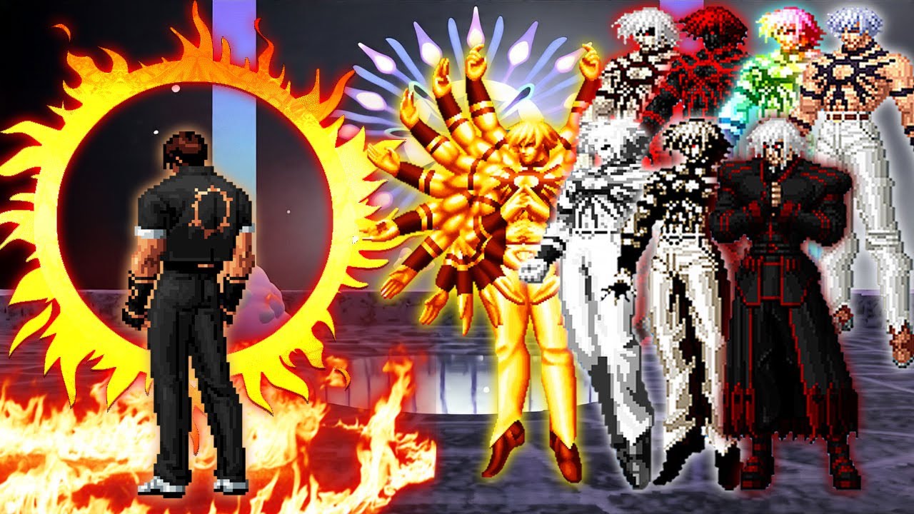 [KOF Mugen] Castlevania Kusanagi Vs 8 Multi Orochi Team