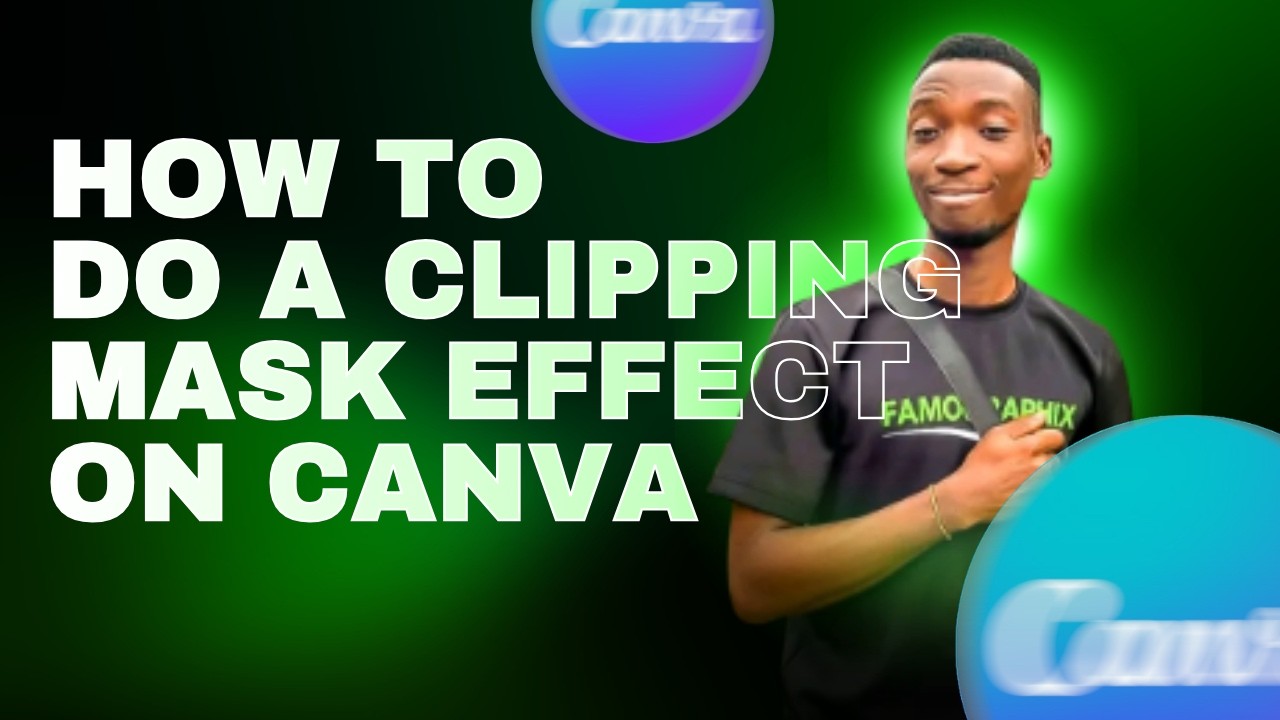 HOW TO DO THE CLIPPING MASK EFFECT ON CANVA #how  TO CREATE THE CLIPPING MASK EFFECT ON CANVA