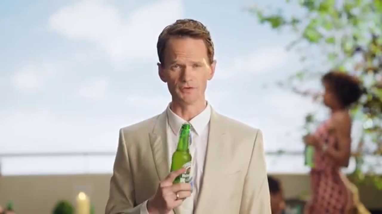 Drunk Neil Patrick Harris – Party – Heineken Light Commericial