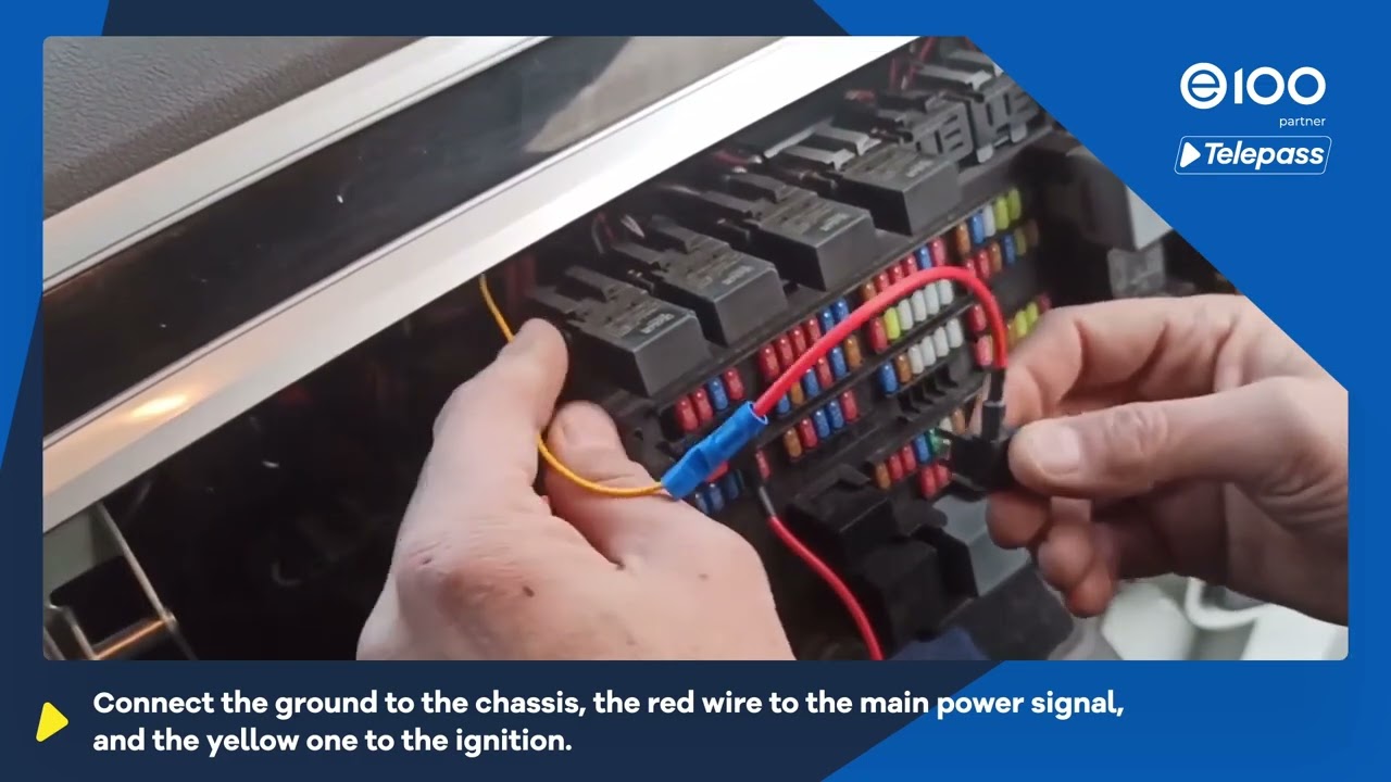 How to install E-BOX T (OBU) device?
