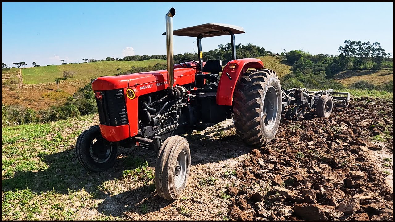 ESSE TRATOR FICOU MUITO FORTE! PUXOU O SUBSOLADOR EM TERCEIRA! MASSEY FERGUSON 95X TURBO!