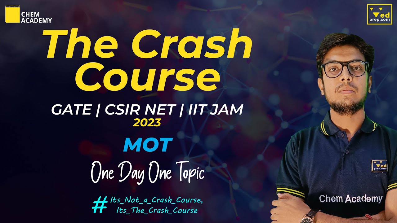Molecular Orbital Theory | Chemistry Crash Course for GATE, CSIR NET & IIT JAM