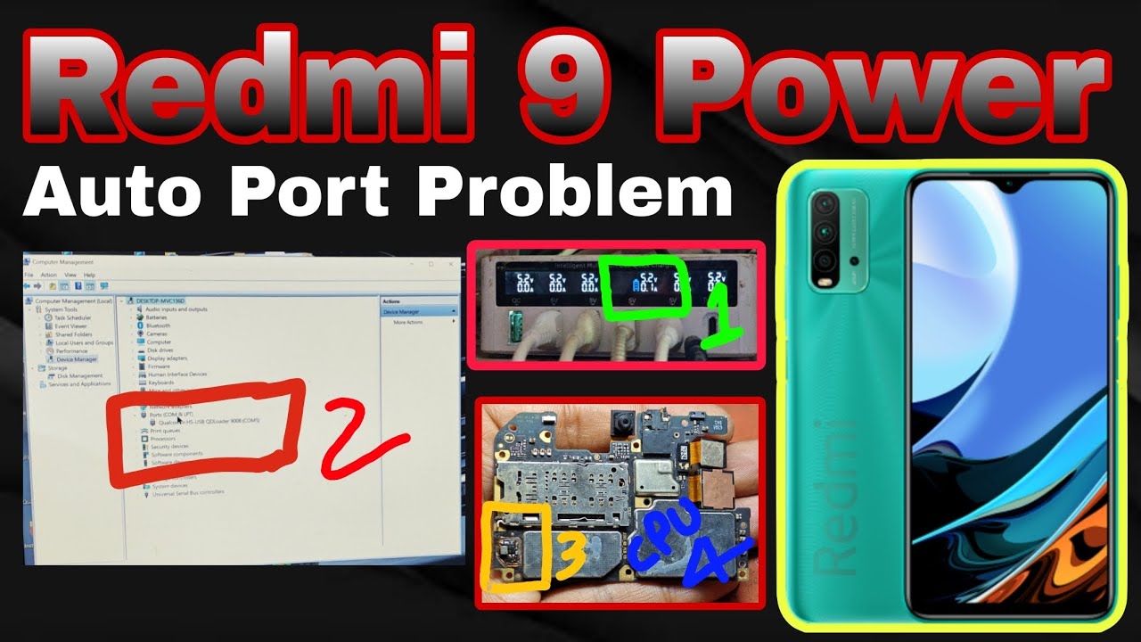 Redmi 9 Power Auto Port Problem 100% Solution || And Dead Problem 100% Solution This Video Checkkaro