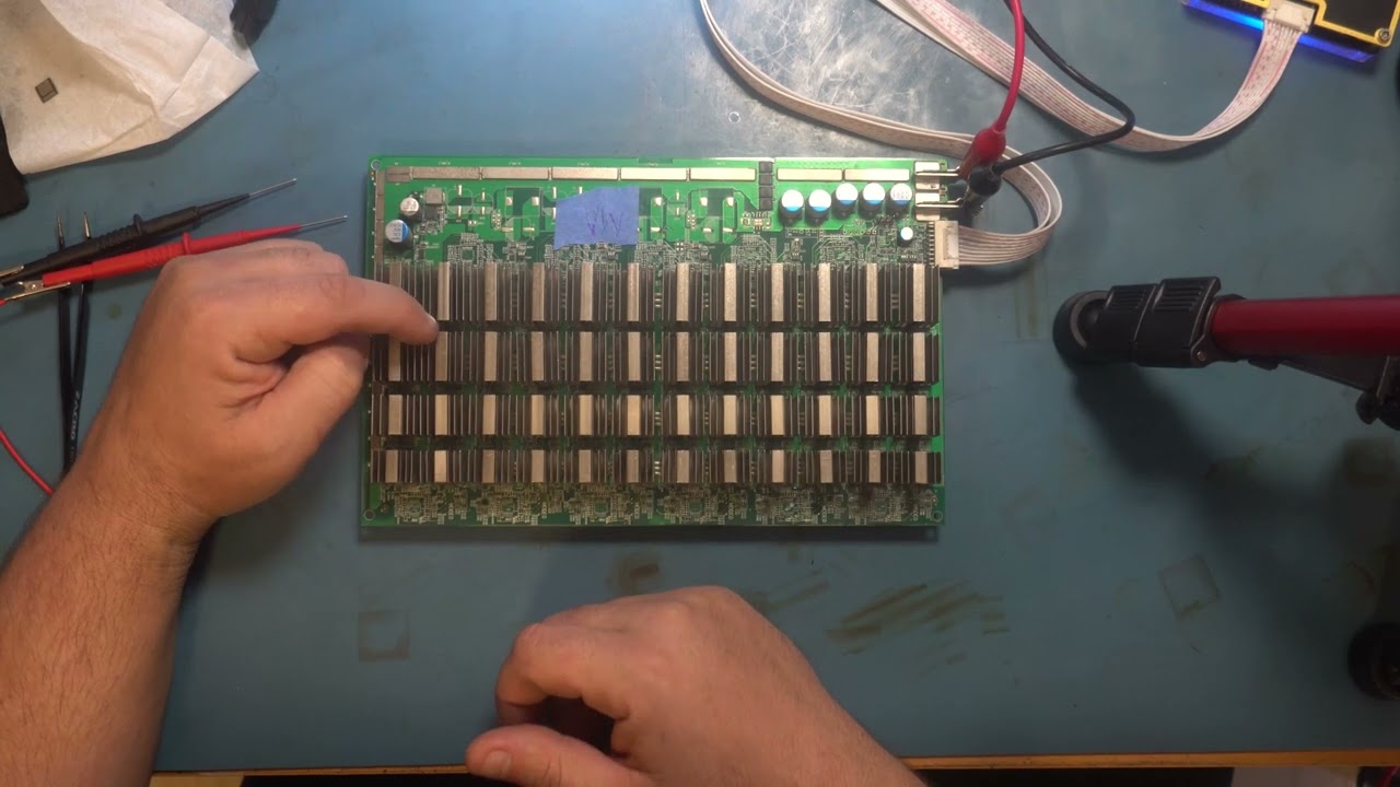DIY - How to troubleshoot a S17Pro hashboard that has a partial number of ASICs detected