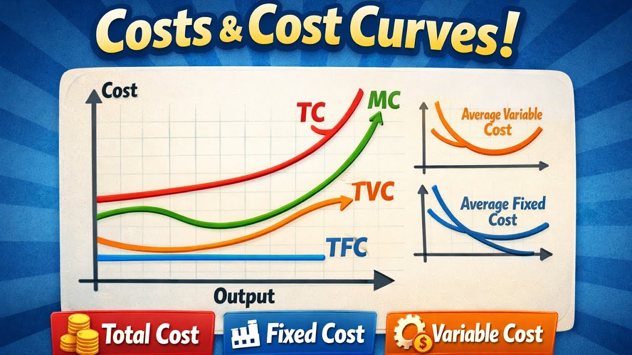 Types of Cost in Economics | Explained Simply|| for all exam|
