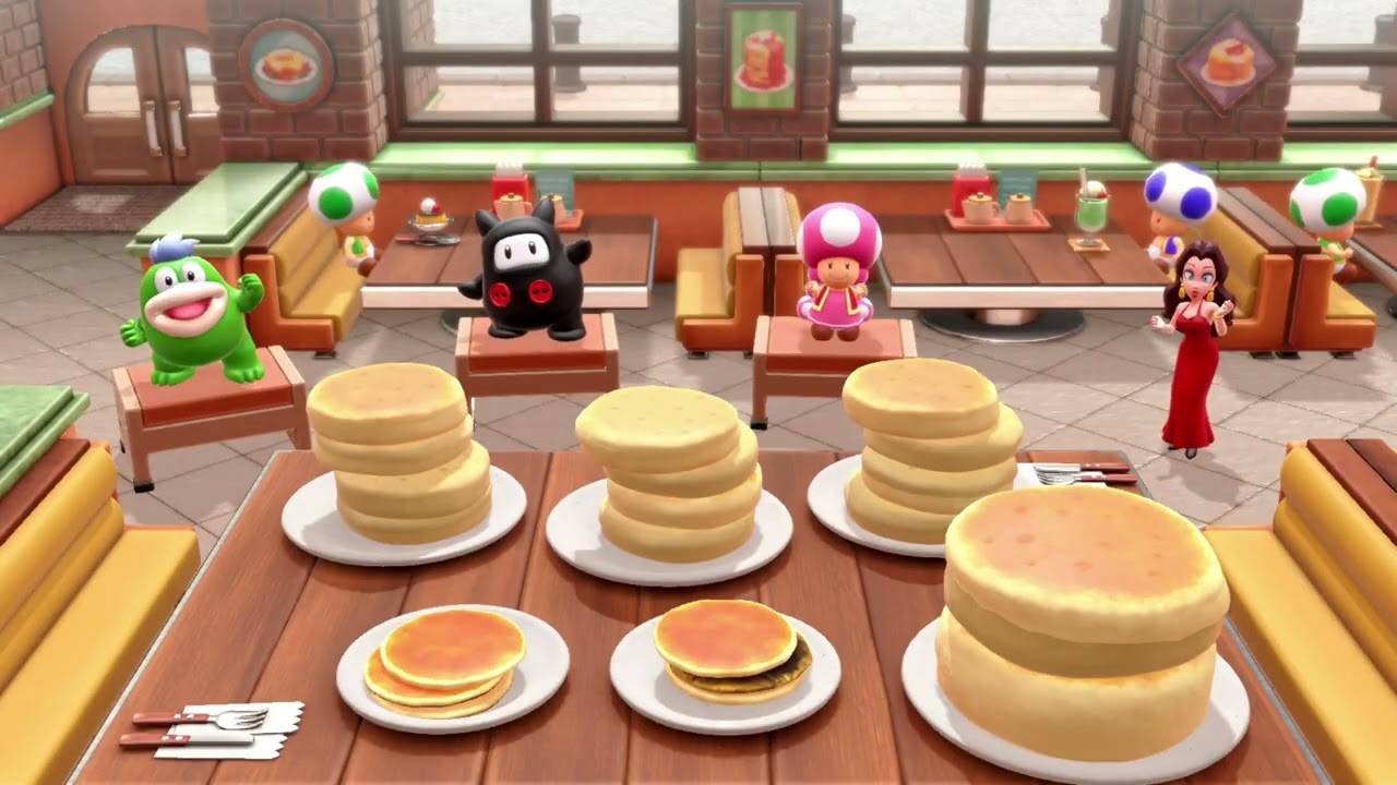 【初見プレイ 実況なし】スーパーマリオパーティ ジャンボリー (Switch) リズムクッキングを友達とわいわい遊ぶ【SUPER MARIO PARTY JAMBOREE】