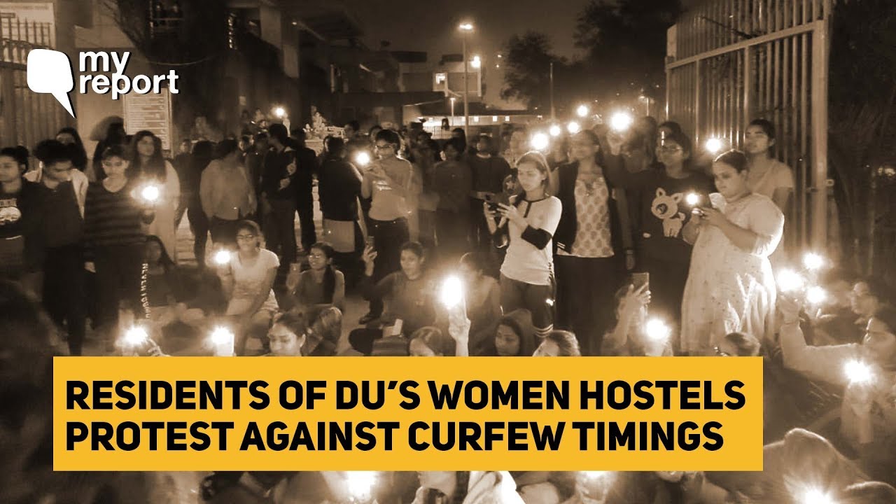 &lsquo;We Broke the Hostel Locks at DU to Protest Unfair Curfew Timings&rsquo; | The Quint