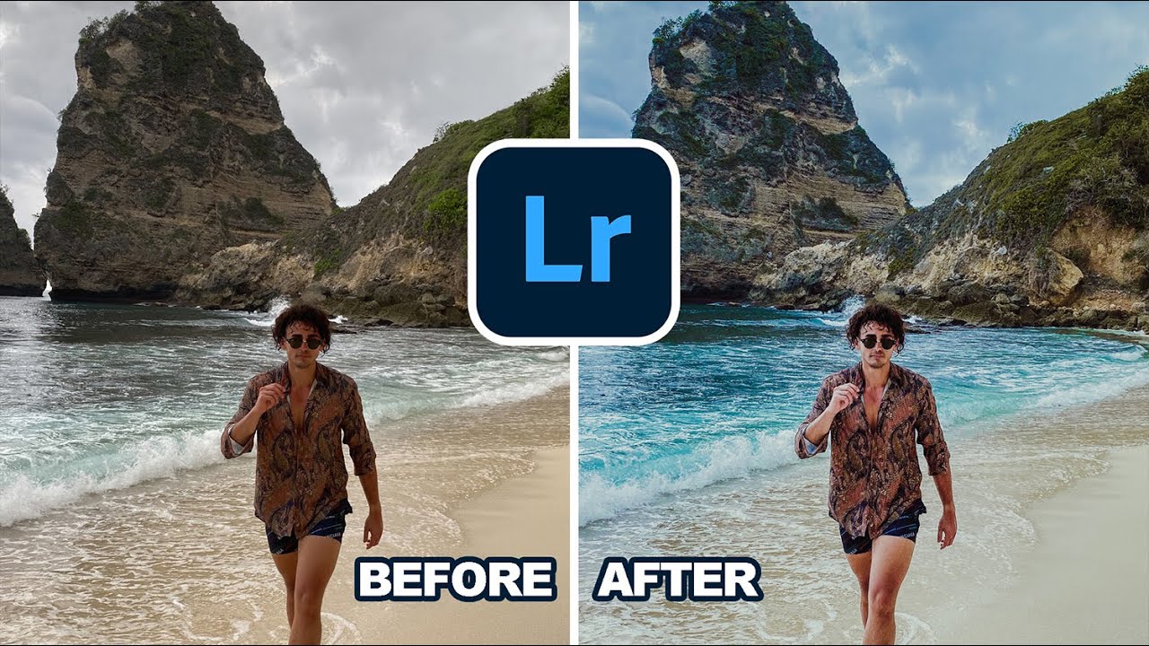 Editing Beach Photos | Lightroom Mobile without presets