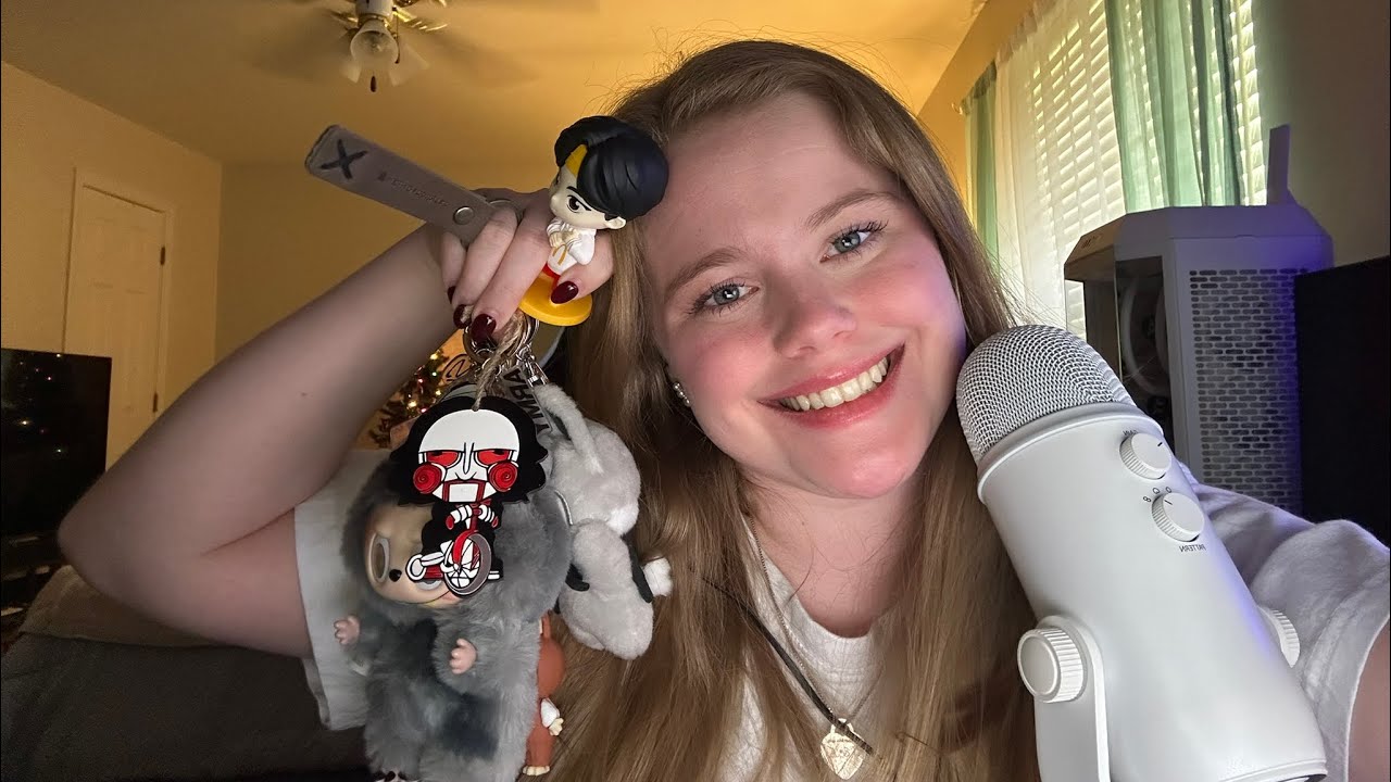 ASMR updated trinket/keychain haul 
