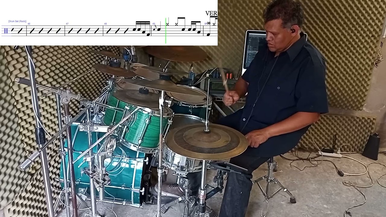 SOY NUEVA CREATURA JESÚS ADRIAN ROMERO BATERÍA DRUM COVER