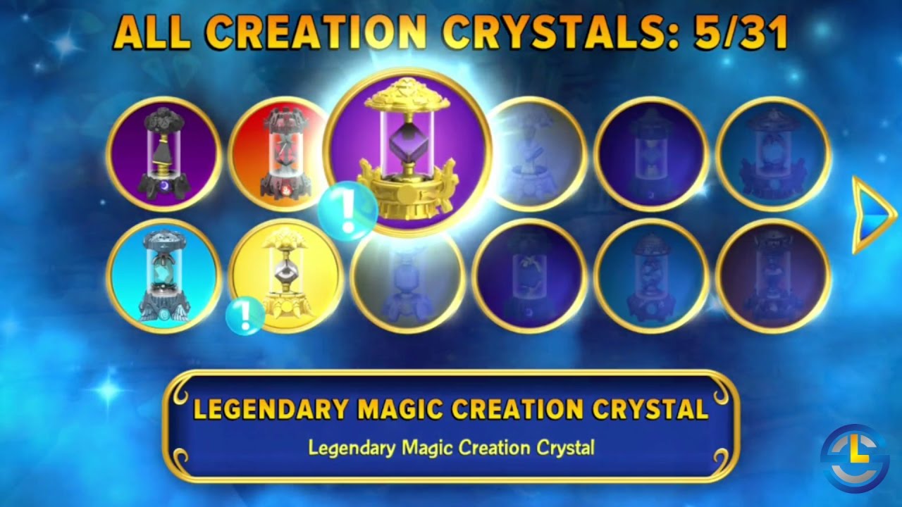 Skylanders Imaginators - Legendary Creation Crystals