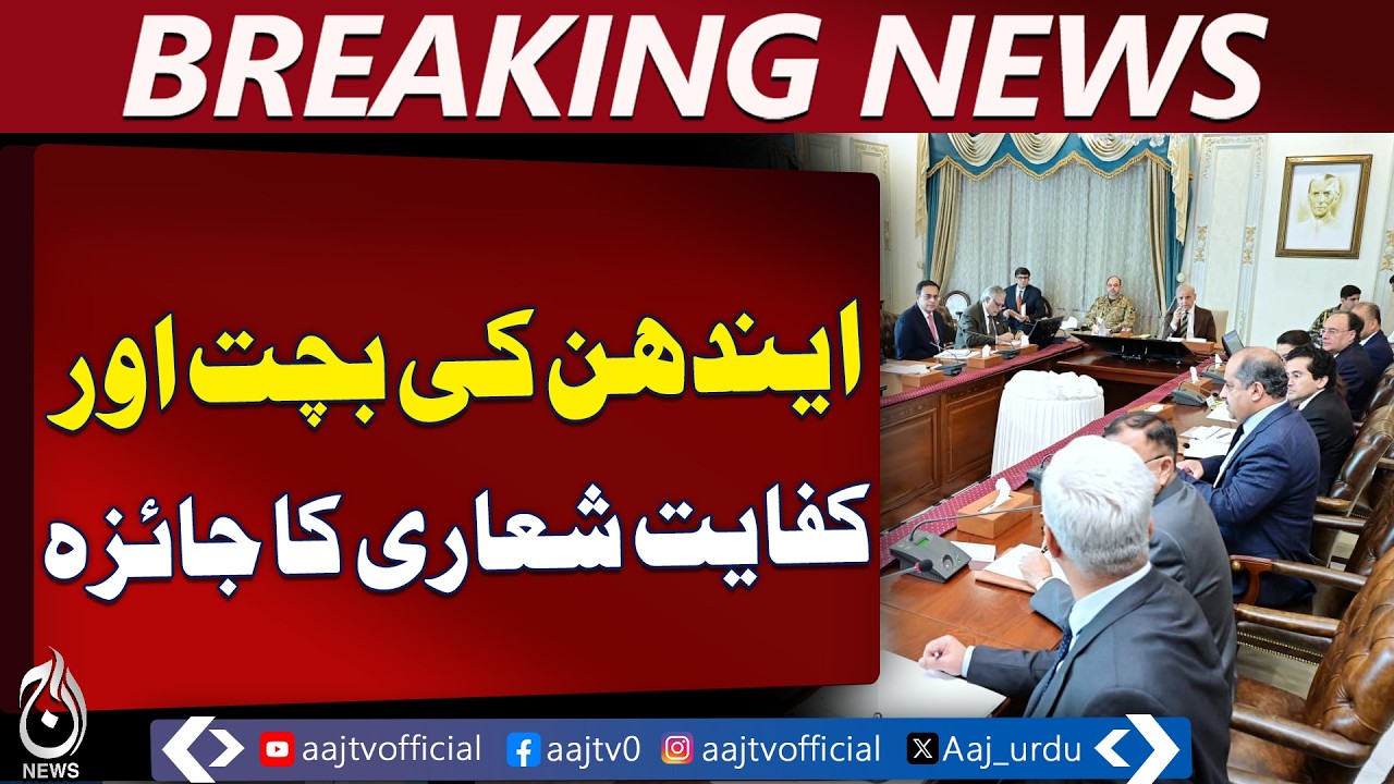 Fuel Conservation | PM Shehbaz Sharif Review | Pakistan Energy Reserves - Aaj Pakistan News