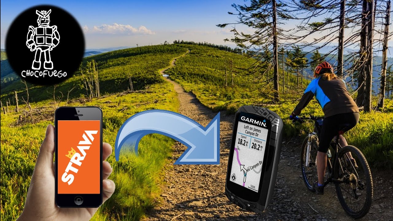 Rutas de Strava (NO Premium) a GARMIN