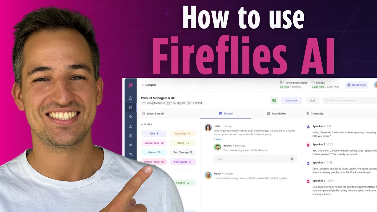 Fireflies AI Tutorial: How To Use Fireflies AI For Meeting Notes?