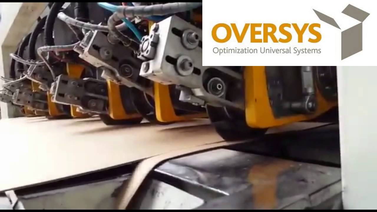 VIDEO OVERSYS U35490716 PETERS TRIPLE WALL CORRUGATOR 2500MM