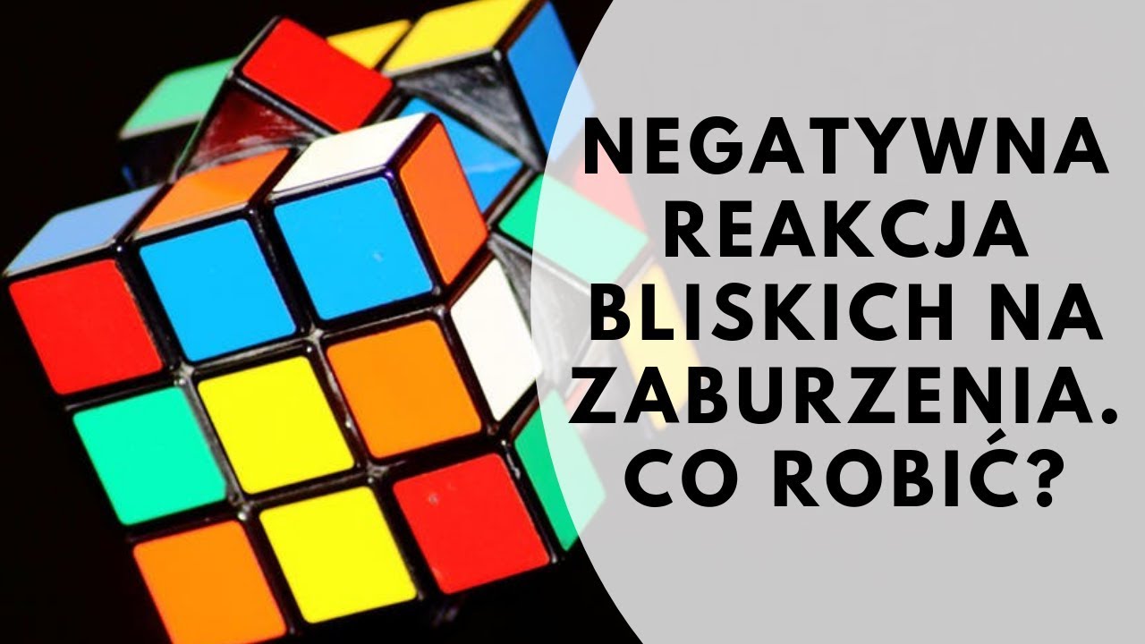 Negatywna reakcja na Twoje zaburzenia. Co robić?